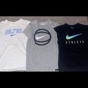 Boys Nike Shirts Sz Medium(10)